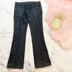 7 For All Mankind A Pocket Bootcut Rhinestone 29